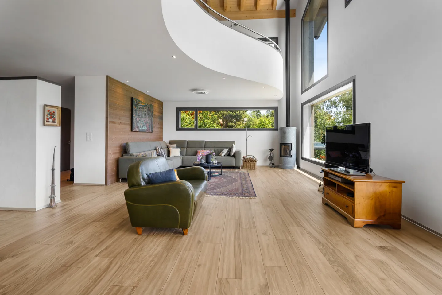 Chalet di architetto di prestigio con vista panoramica sul lago - Arbaz - Foto 2 di 3