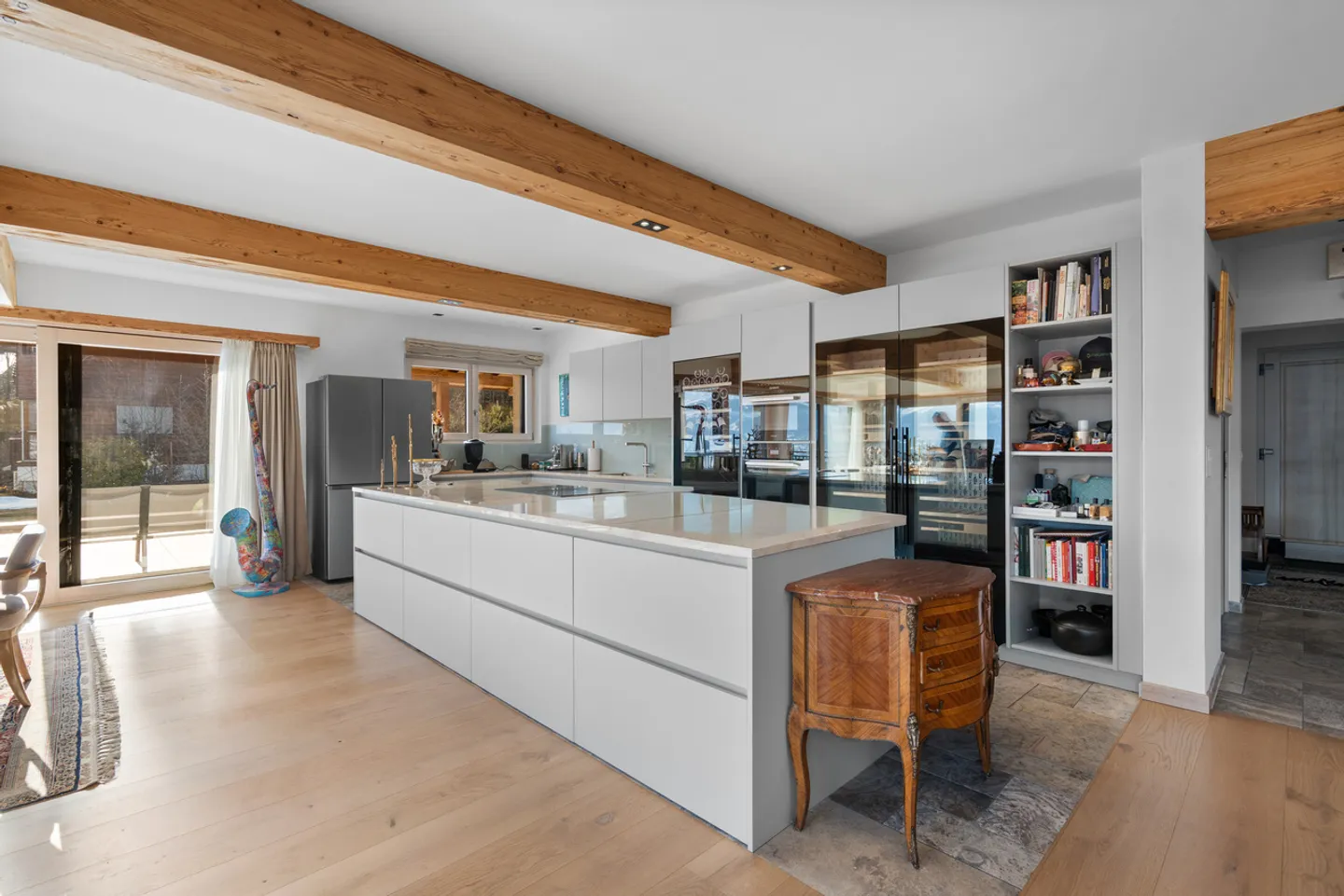 Prestigeträchtiges Chalet in Mayens d'Arbaz - Pool und atemberaubende Aussicht - Foto 5 von 9