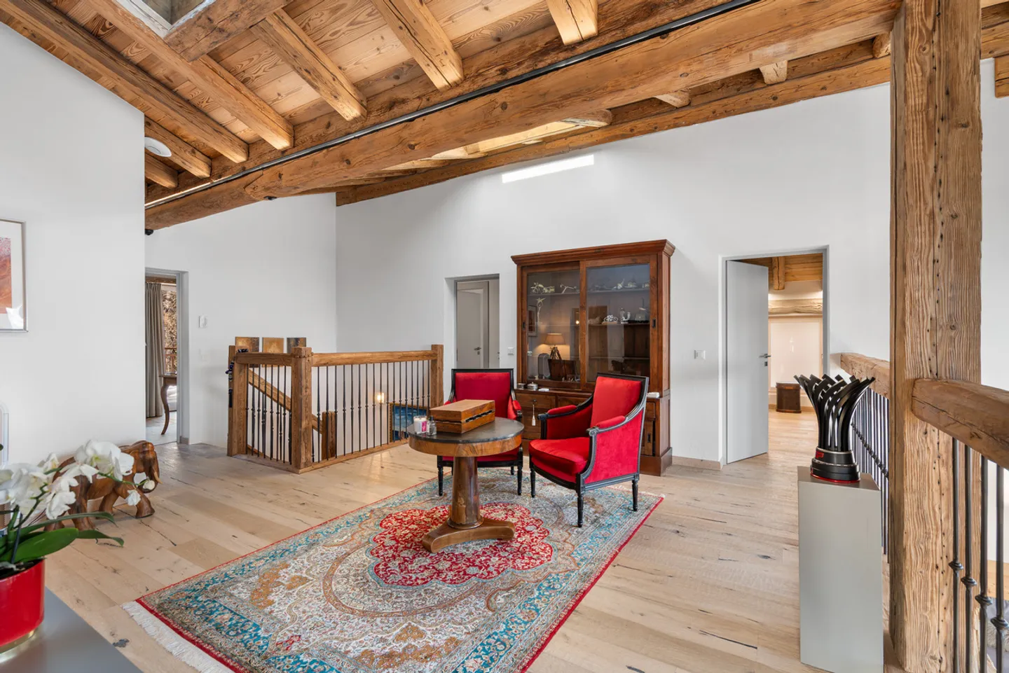 Prestigeträchtiges Chalet in Mayens d'Arbaz - Pool und atemberaubende Aussicht - Foto 8 von 9