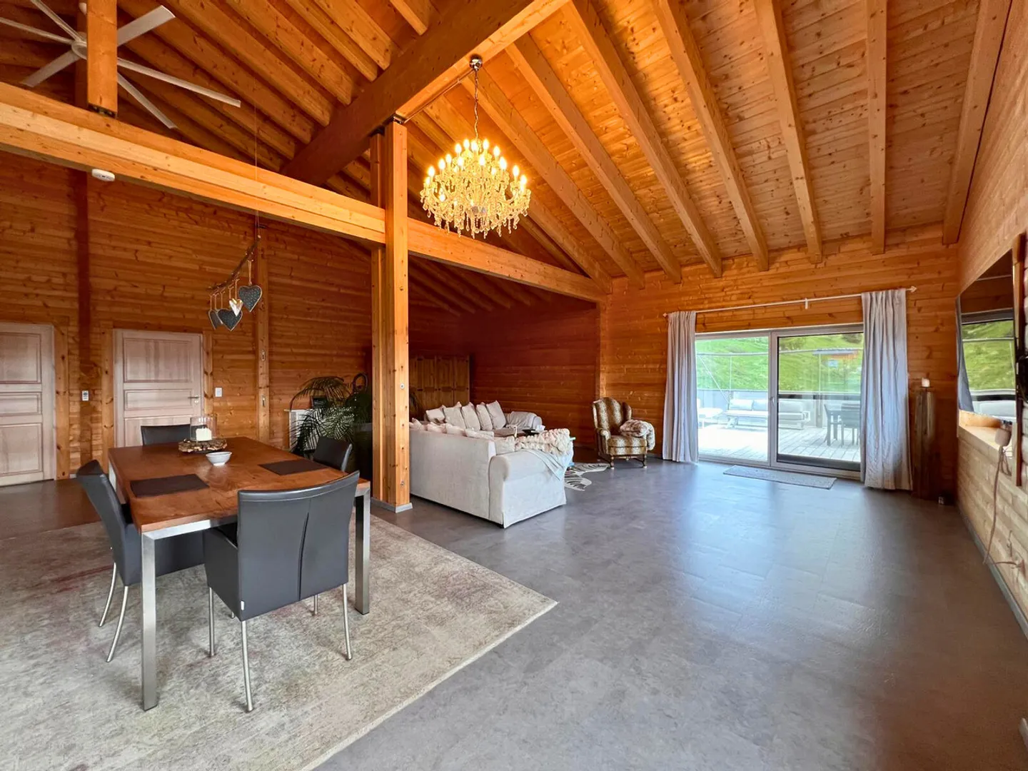 Das größte private Chalet in Mont-Noble, ein seltener und ökologischer Fund - Foto 1 von 13