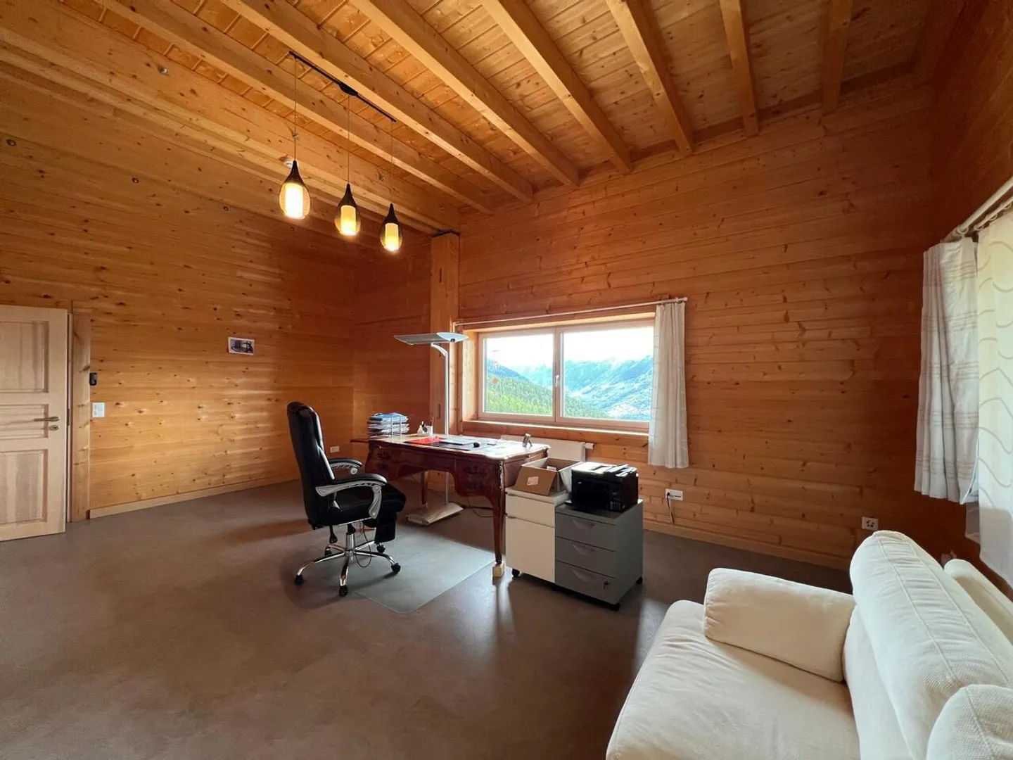 Das größte private Chalet in Mont-Noble, ein seltener und ökologischer Fund - Foto 13 von 13
