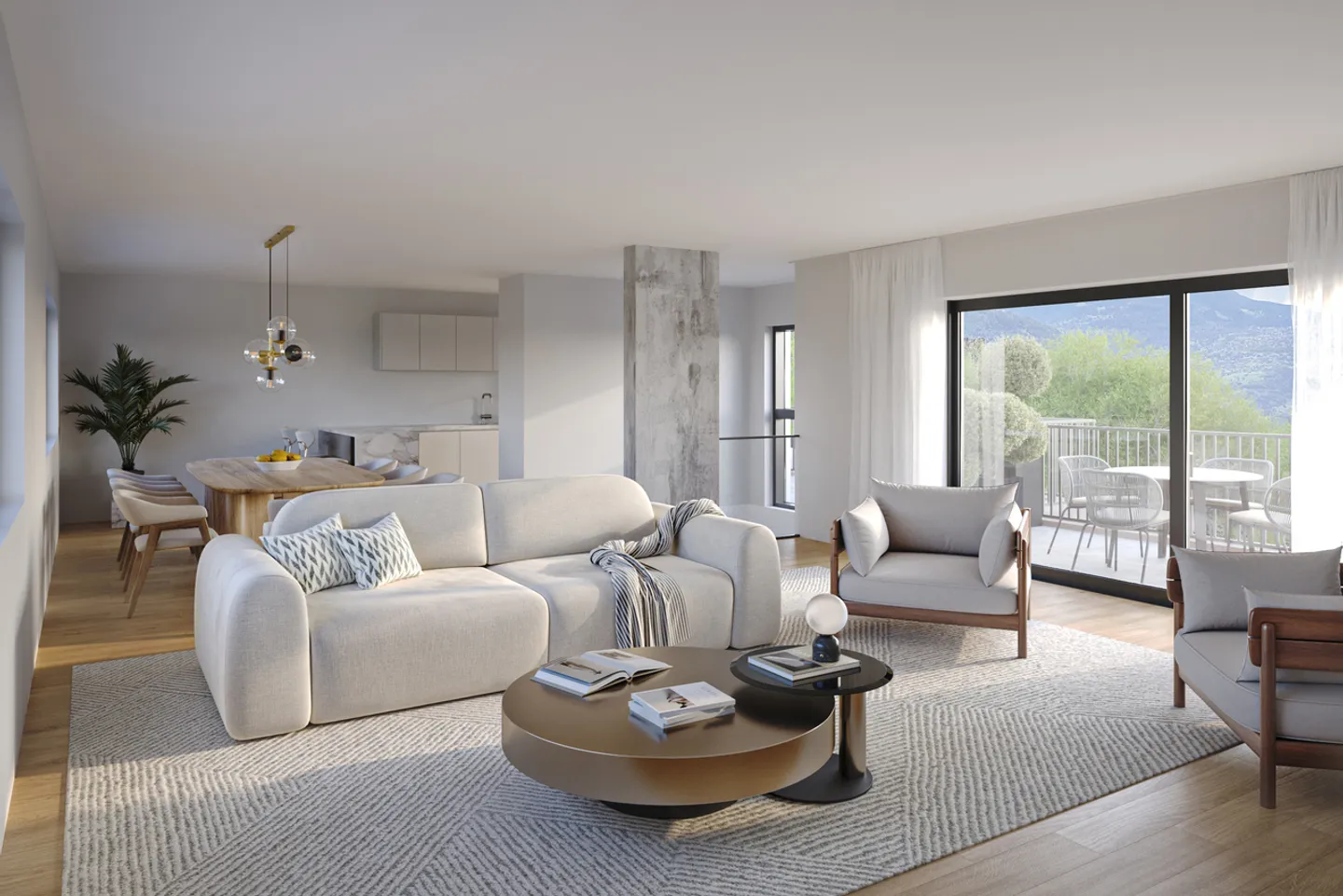 "ROCHER EN VILLE" 6 VILLAS DE STANDING AU COEUR DE SION - Photo 4 of 8