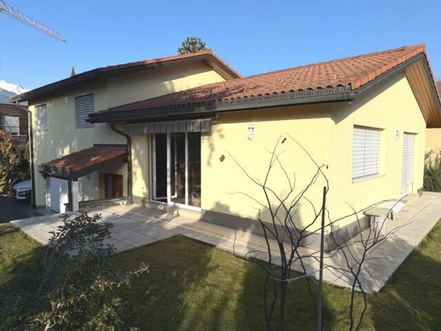 Villa contemporaine à Aproz - Photo 1 sur 10