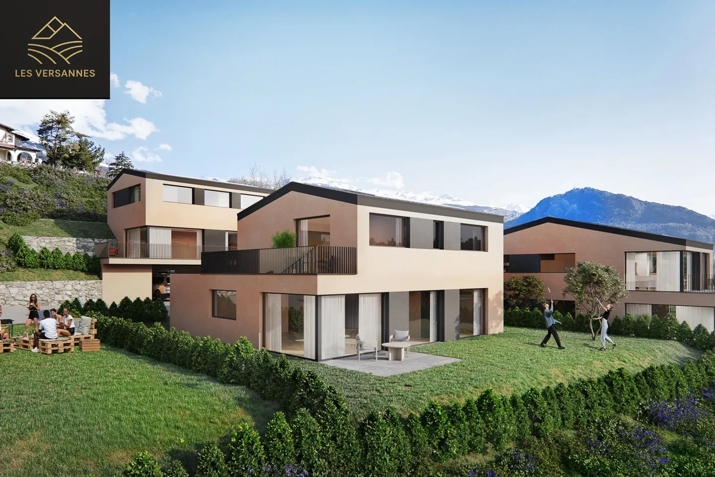 Villa Contemporaine avec Vue Alpestre - Photo 1 sur 4