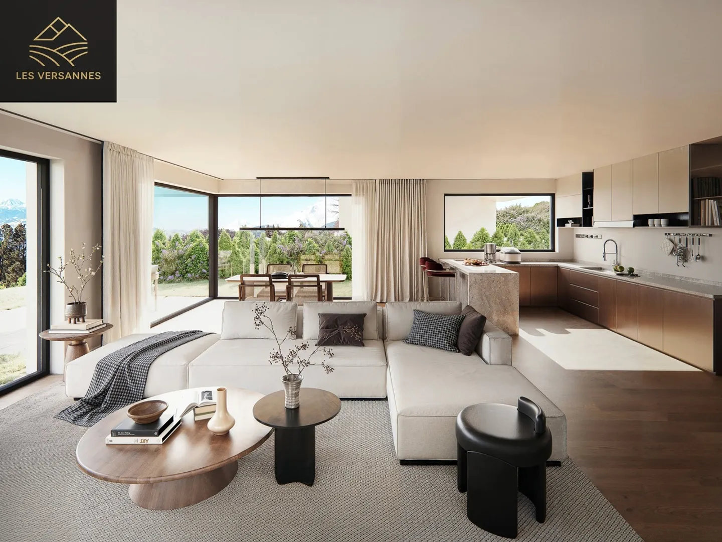 Villa Contemporaine avec Vue Alpestre - Photo 3 sur 4