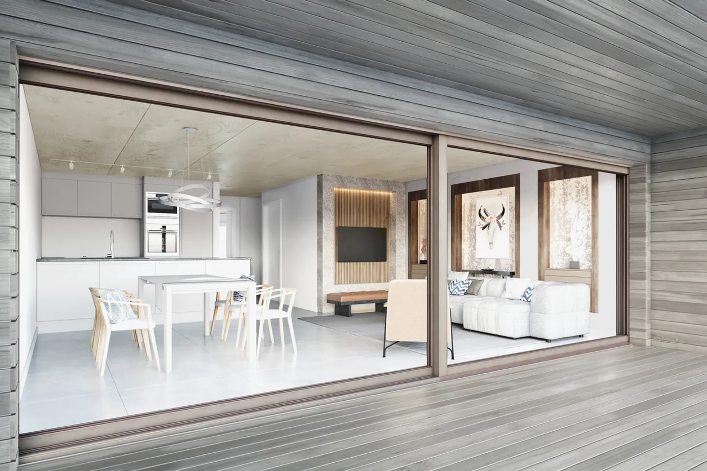 Saxon, 2.5 room apartment for rent in the "Colette" residence - Photo 1 of 9