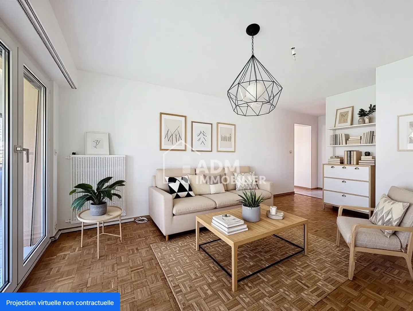 Martigny - 3,5-Zimmer-Wohnung mit verglastem Balkon und freiem Blick - Foto 2 von 11