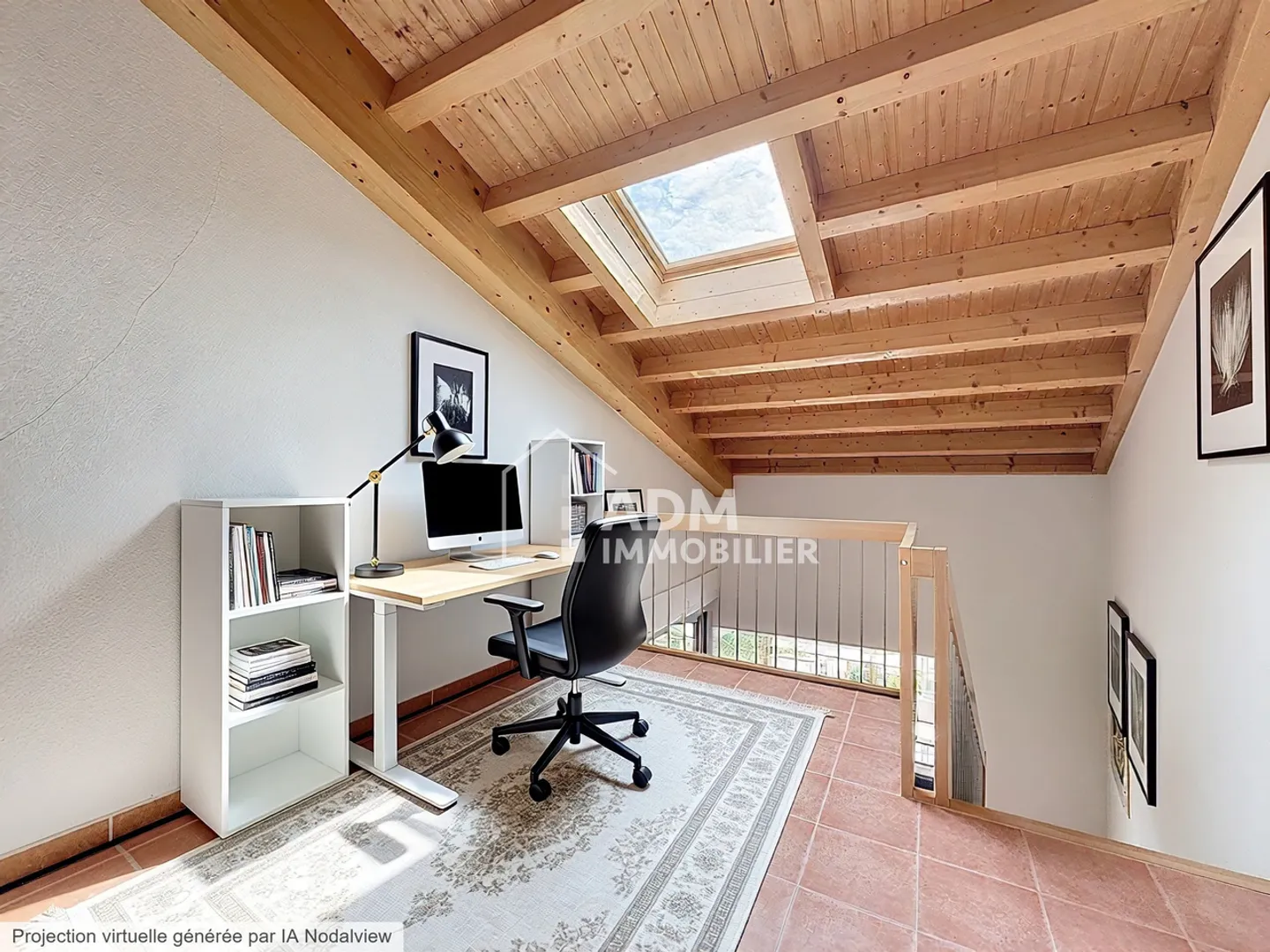 Saillon, Duplex 4.5 Zimmer mit atemberaubendem Blick auf die Saillon Bäder - Foto 7 von 13