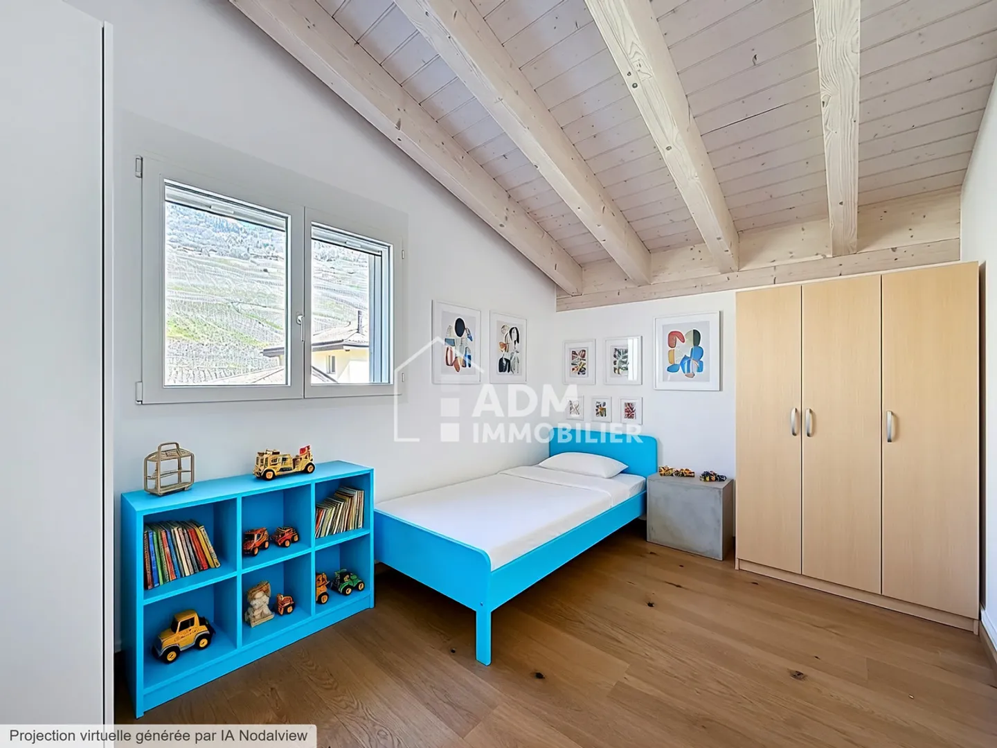 Leytron, geräumige 4,5-Zimmer-Penthouse-Wohnung - Foto 7 von 13