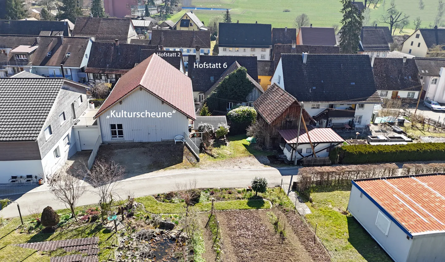 Vielseitige Liegenschaft mit Kulturscheune - Foto 3 von 13