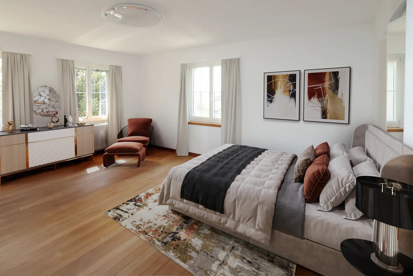 Villa majestueuse et bien entretenue sur la pente ensoleillée de Flurlingen - Photo 13 sur 13