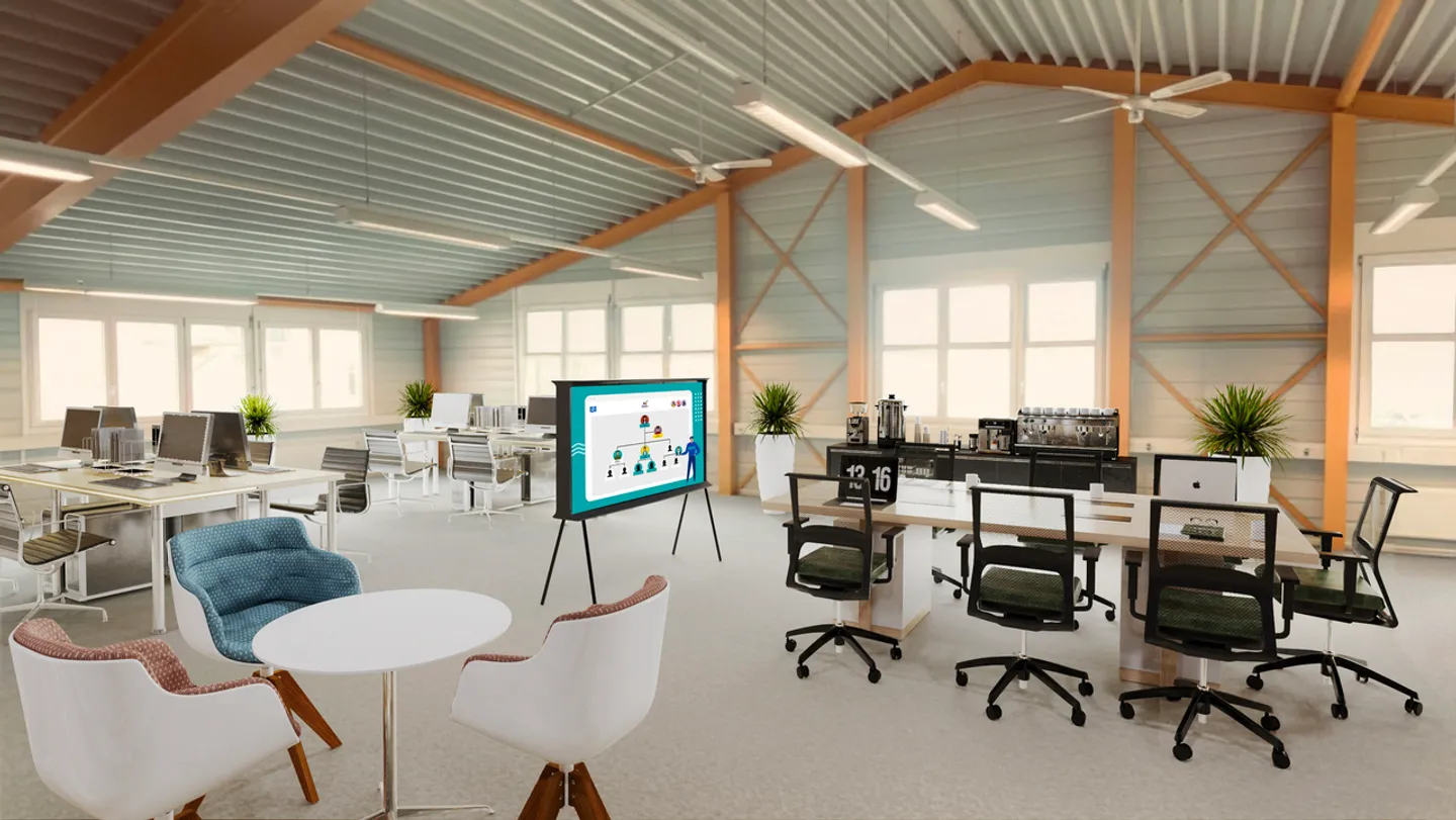 Office in Loft Style with Stunning Mountain View - Photo 4 of 6