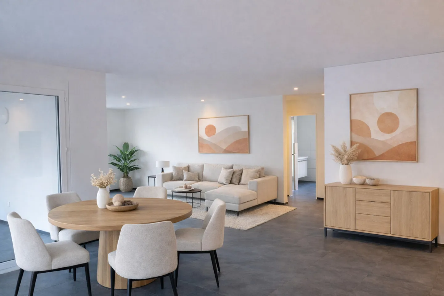 Modern 3.5-room apartment in a prime location in Feuerthalen - Photo 1 of 10