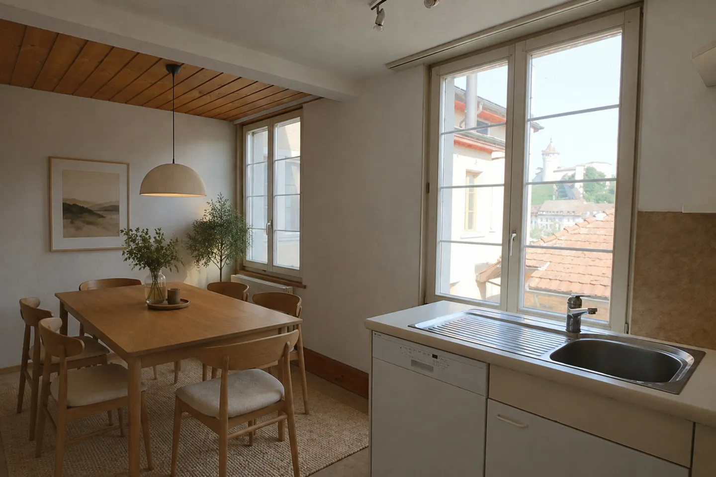 Living near the Rhine and Old Town - bright and spacious apartment - Photo 5 of 9