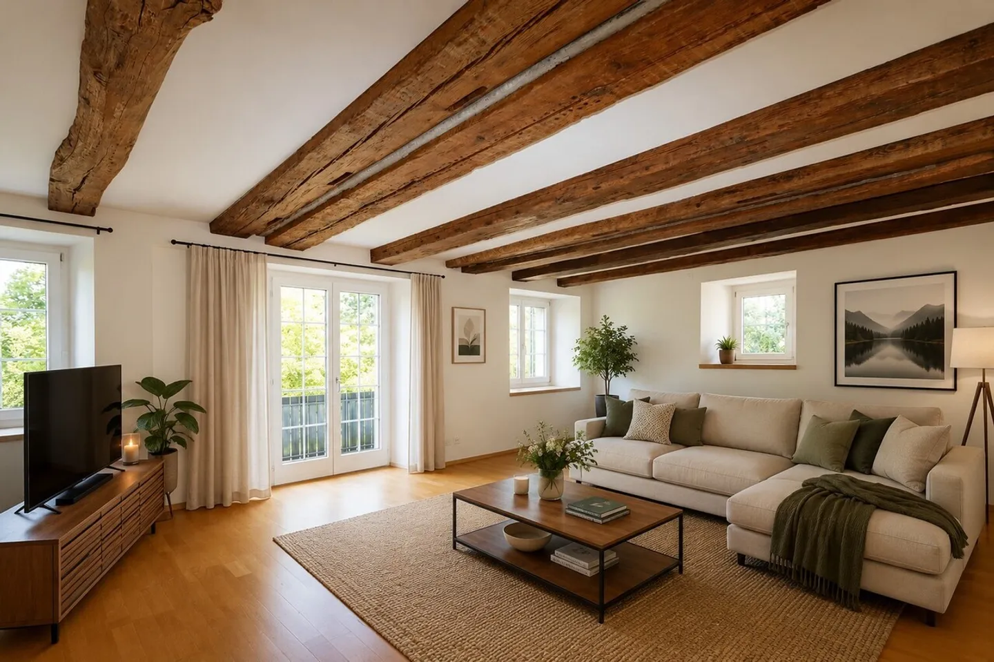 Appartamento duplex nel centro di Thayngen - Foto 1 di 13