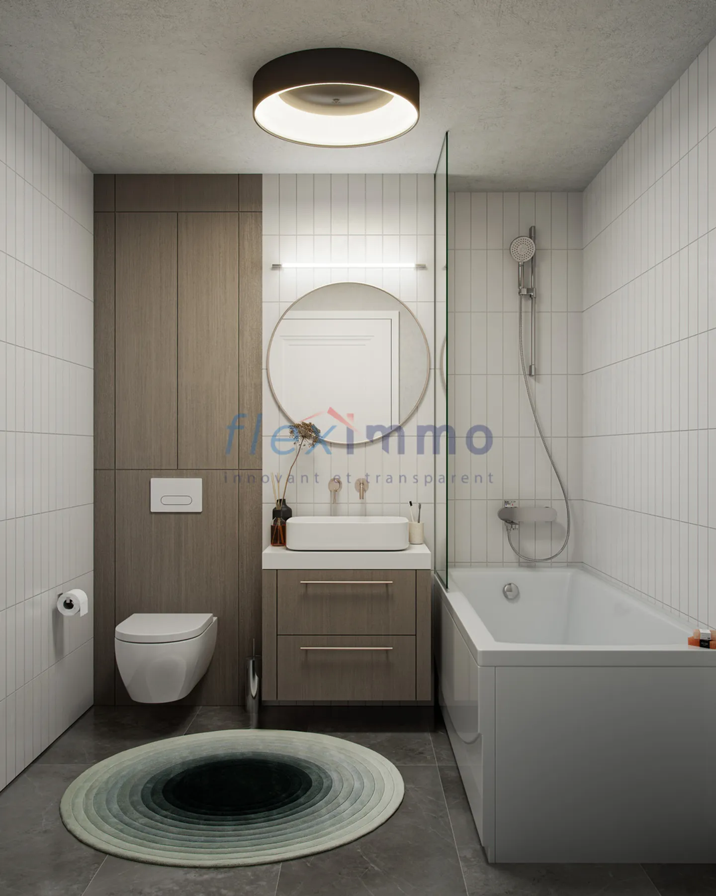 Magnificent 4.5-room duplex with balcony and terrace - Photo 7 of 10