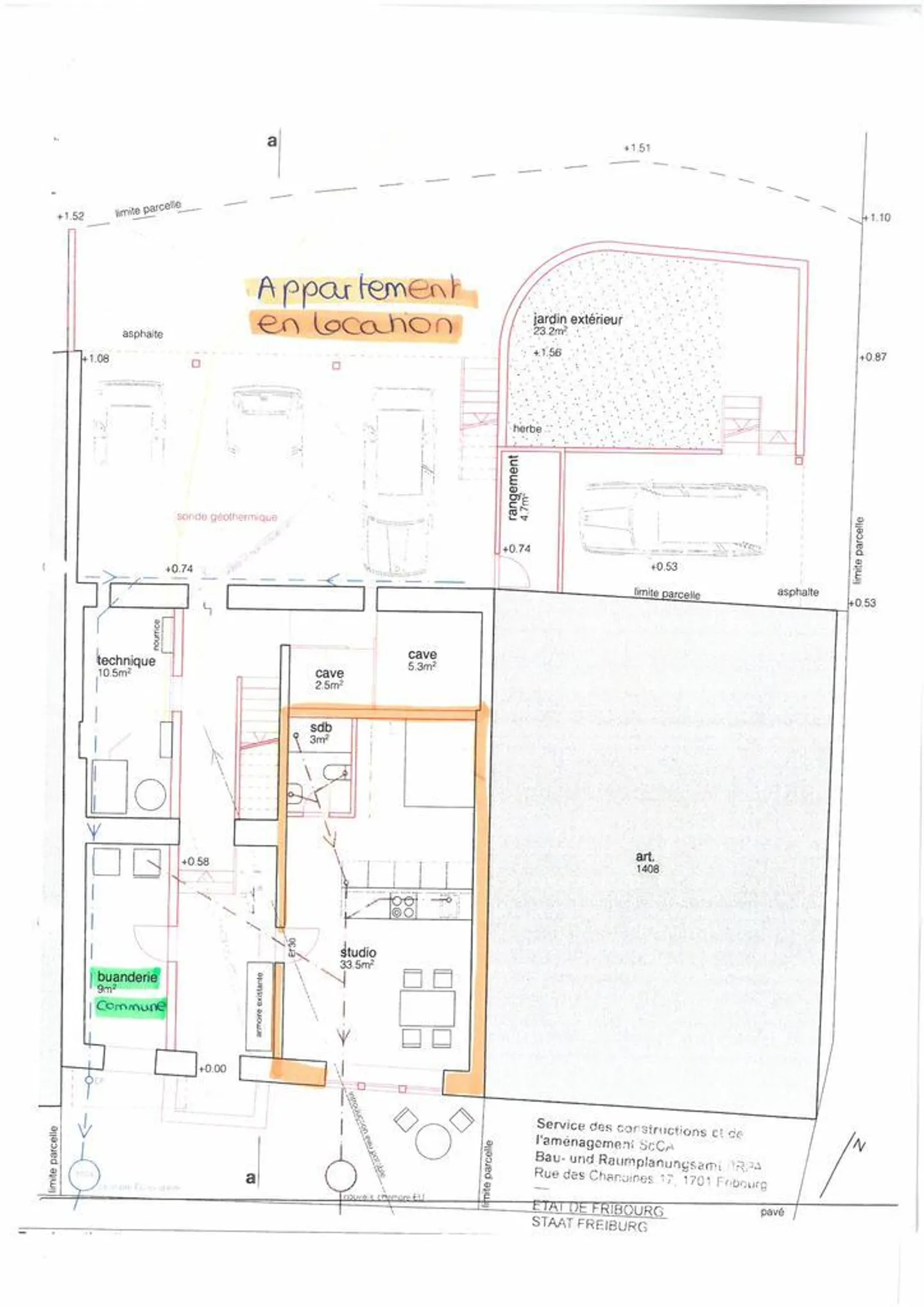 Studio con vista lago a Môtier - Foto 10 di 10