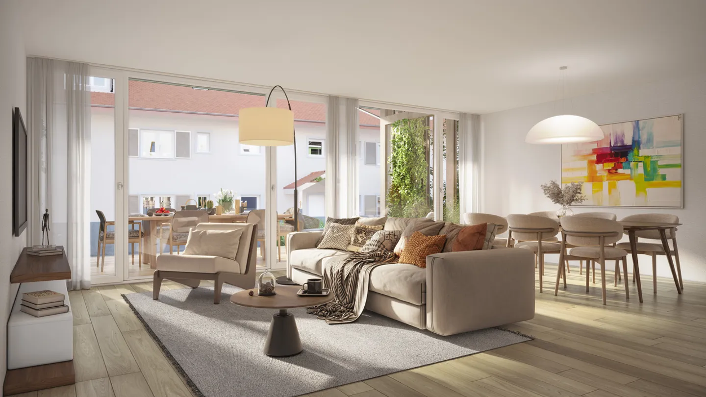 Nuove ville familiari 4.5 pces a Villars-le-Grand / VD (Ville B) - Foto 5 di 10