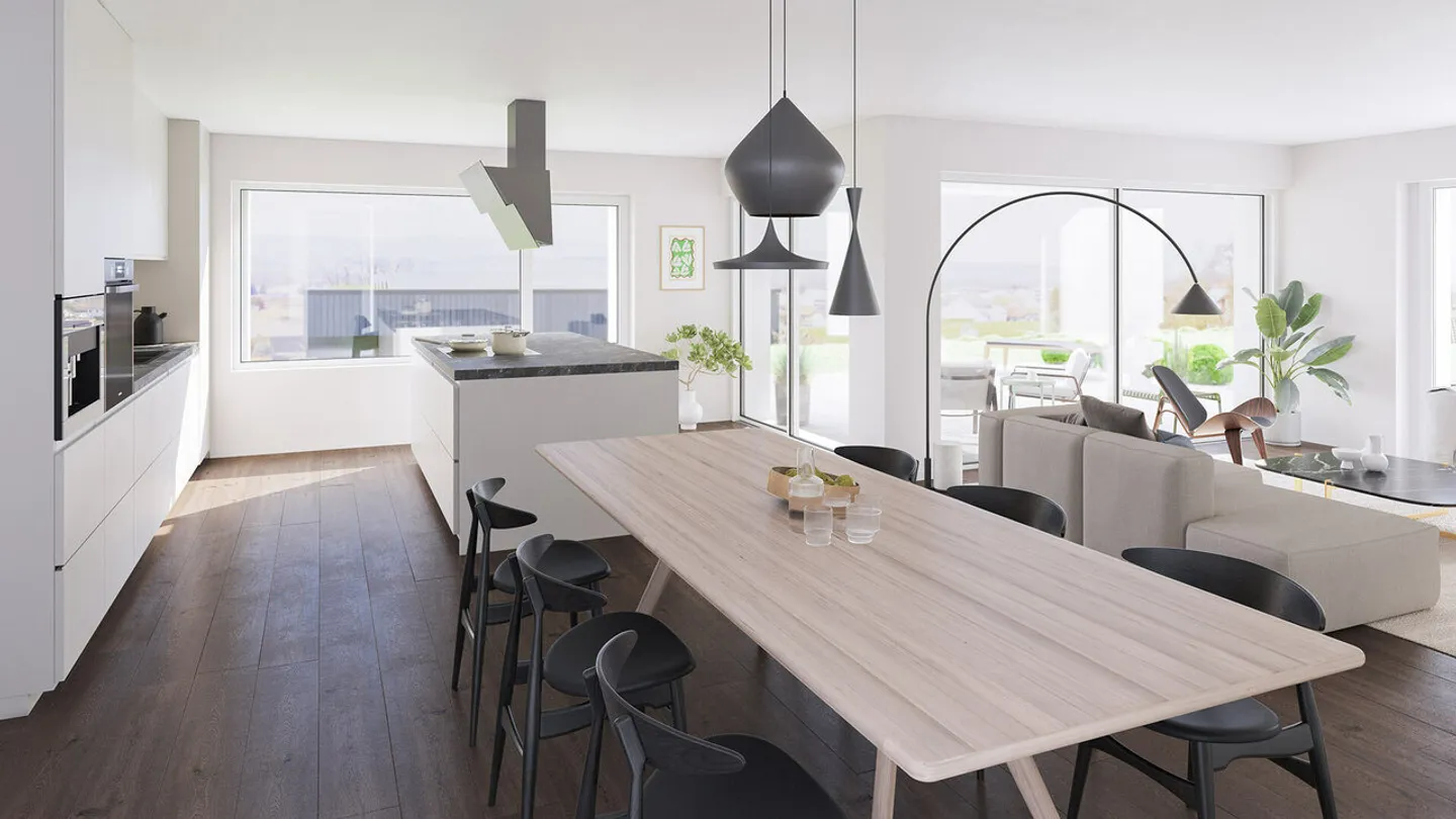Villas individuelles 5.5 pces (type 1) neuves à Domdidier / FR - Foto 5 di 10