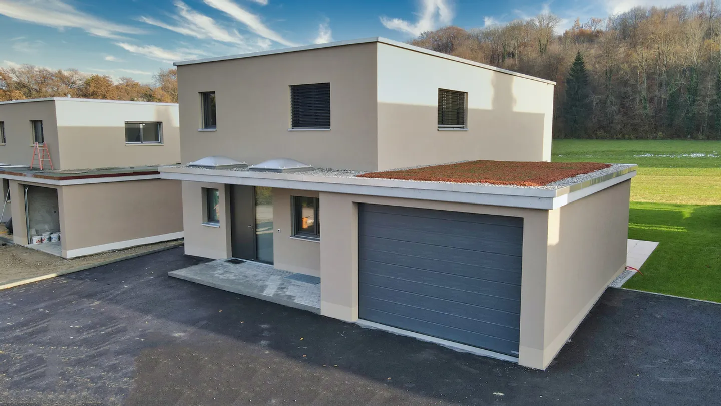 2 nuove ville di 5 stanze in affitto a Domdidier / FR (ville E e F) - Foto 2 di 13
