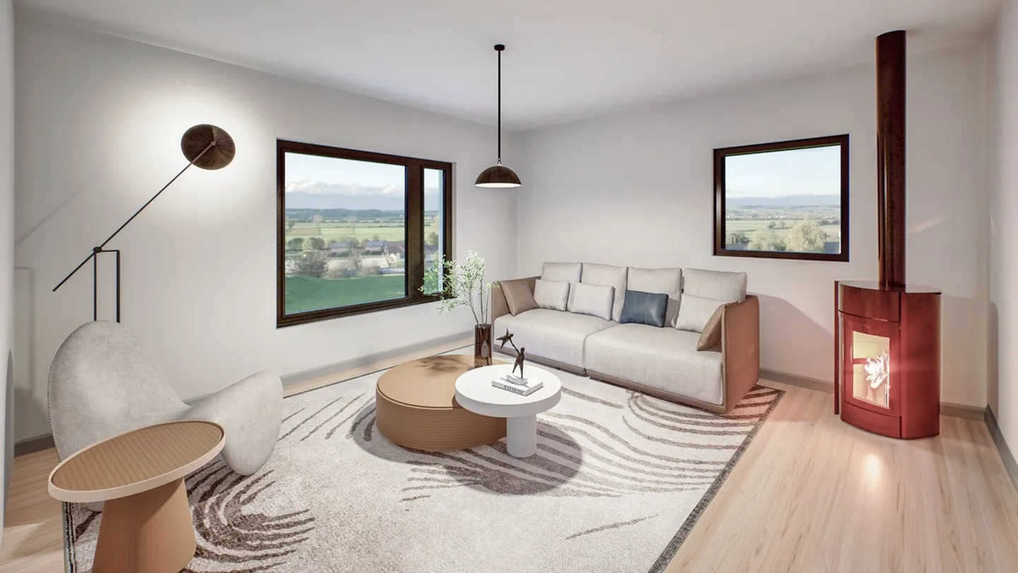Nuove ville familiari di 5,5 stanze a Dompierre - Foto 5 di 13