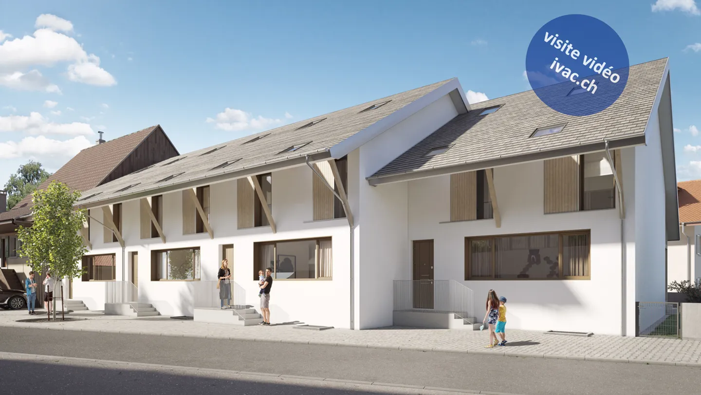 Nuove ville familiari 4.5 pces a Villars-le-Grand / VD (Ville B) - Foto 1 di 10