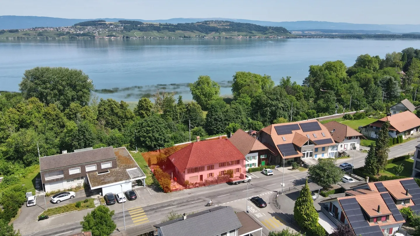 Villas familiales de 5.5 pces avec vue sur le lac à Meyriez / FR - Photo 3 sur 12