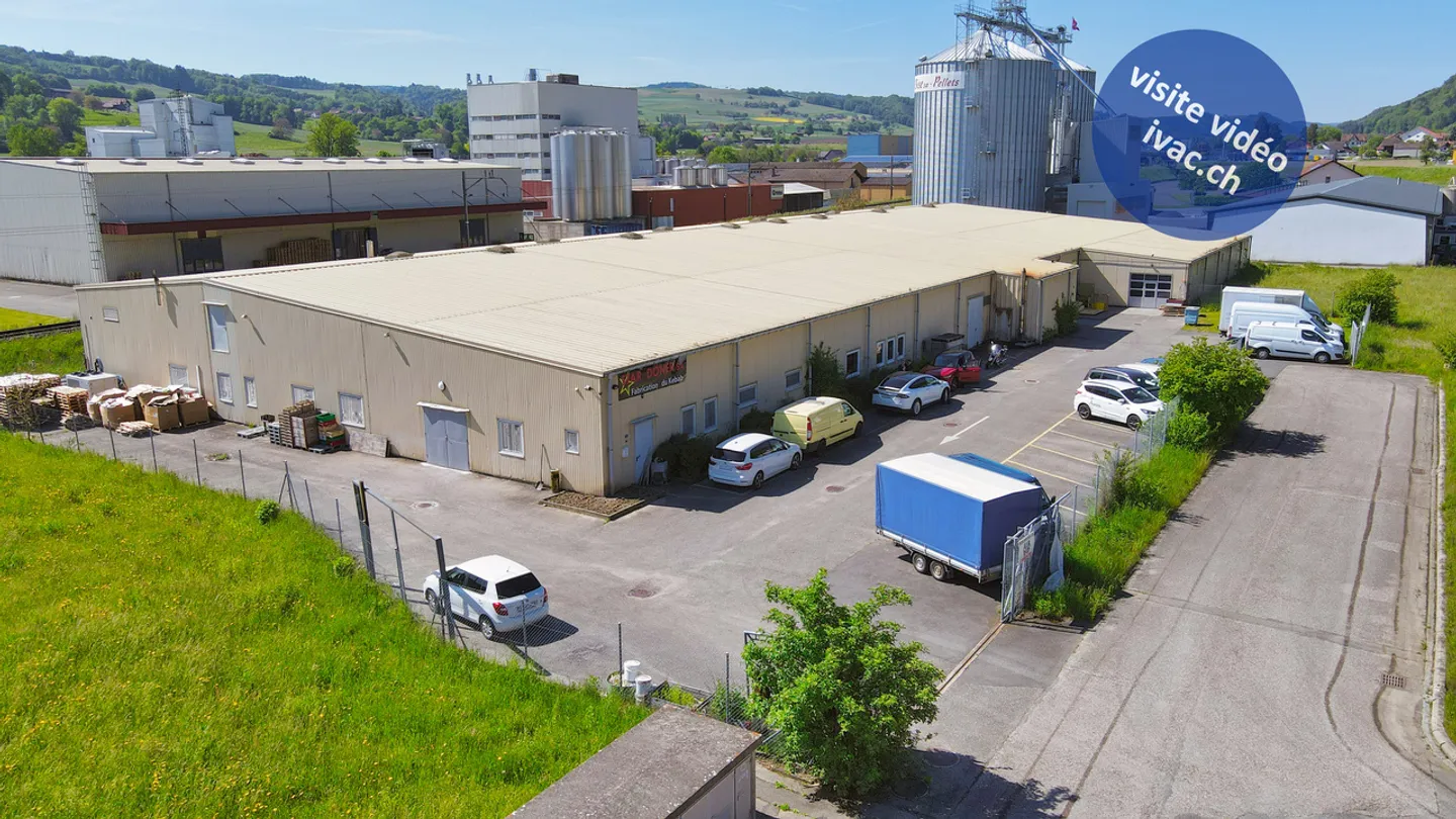 Industrial hall of 790 m2 (lot 2) in Lucens / VD - Photo 2 of 9