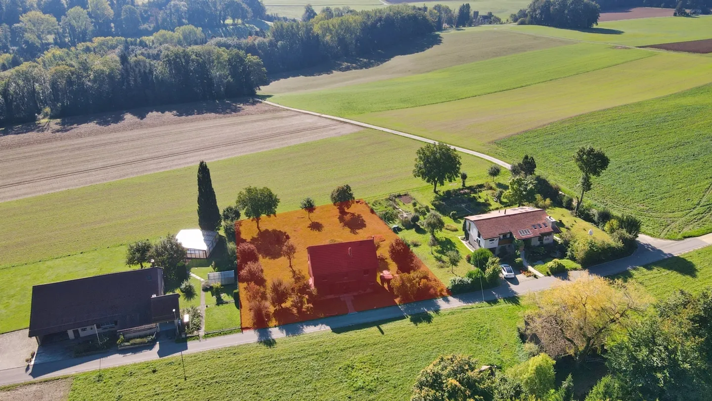 Dorfhaus mit 4,5 Zimmern und Grundstück in Murist (Estavayer) - Foto 5 von 13