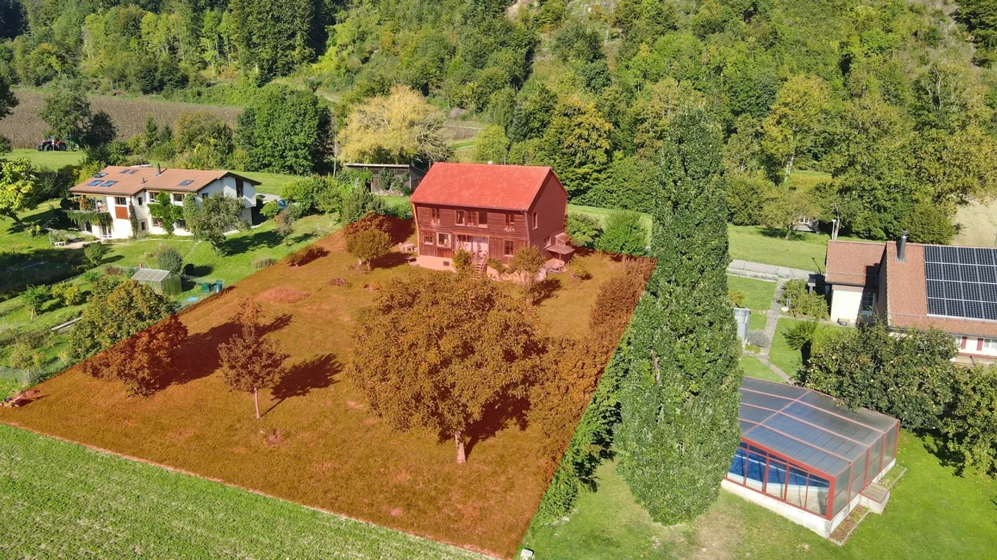 Dorfhaus mit 4,5 Zimmern und Grundstück in Murist (Estavayer) - Foto 4 von 13