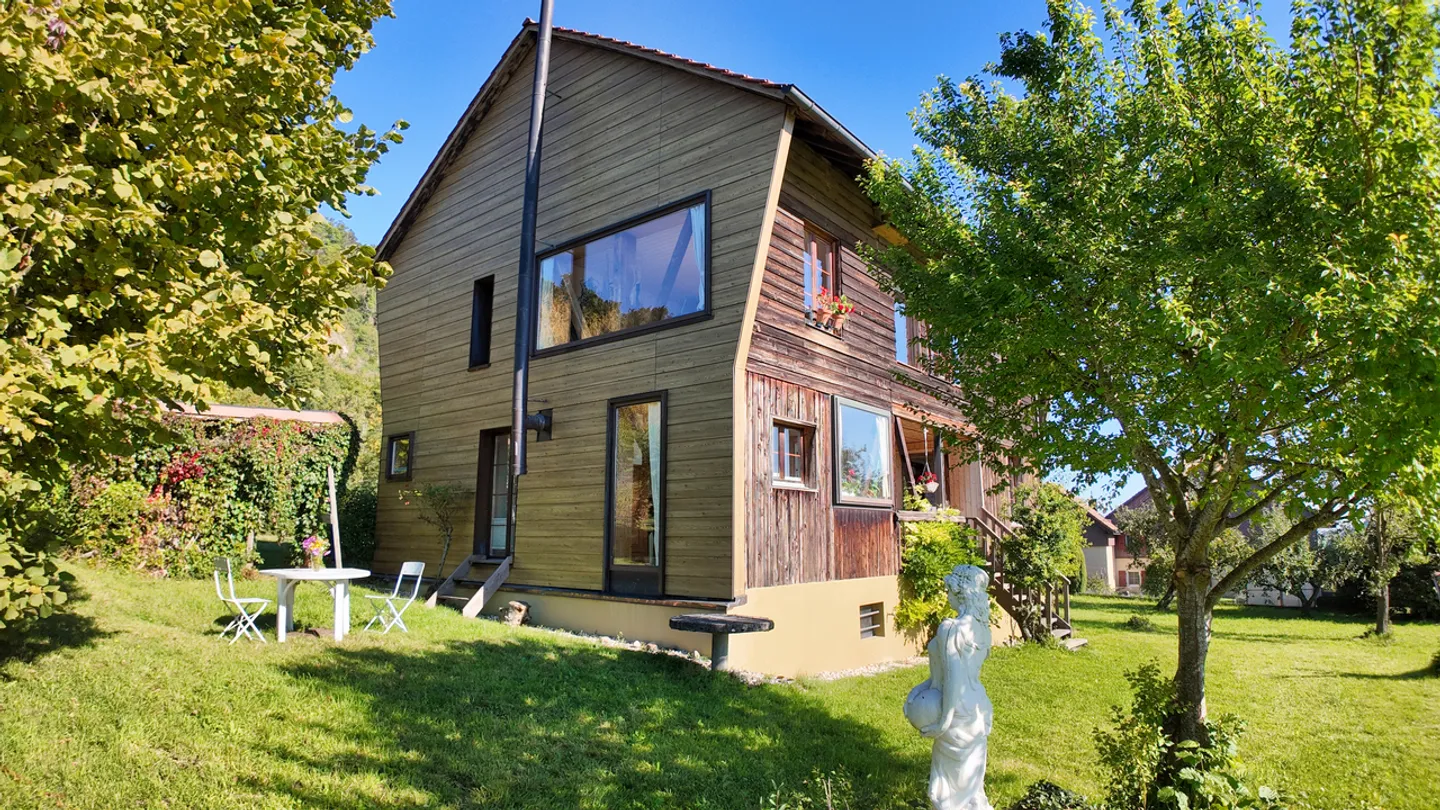 Dorfhaus mit 4,5 Zimmern und Grundstück in Murist (Estavayer) - Foto 6 von 13