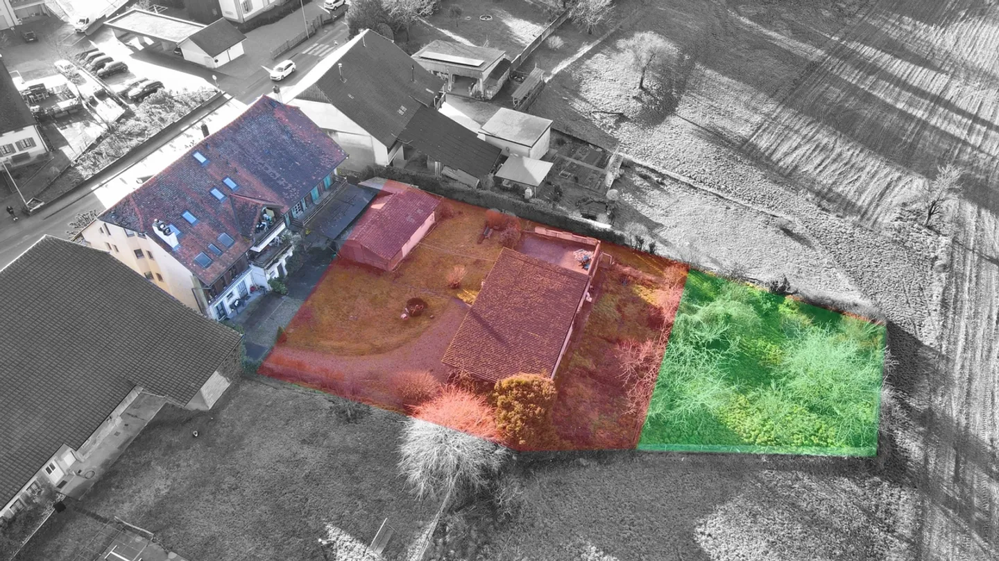 Pour promoteurs : immeuble locatif + terrain à Montagny / FR - Foto 6 von 13