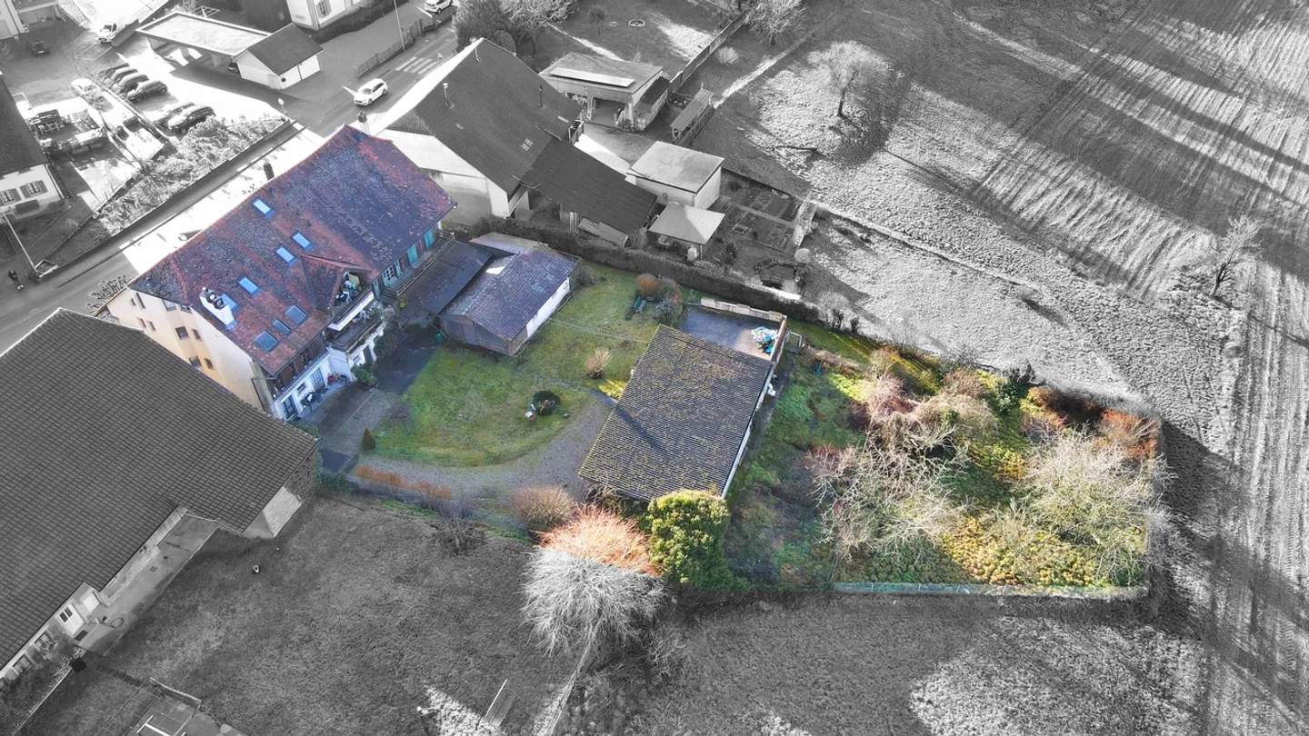 Pour promoteurs : immeuble locatif + terrain à Montagny / FR - Foto 5 von 13