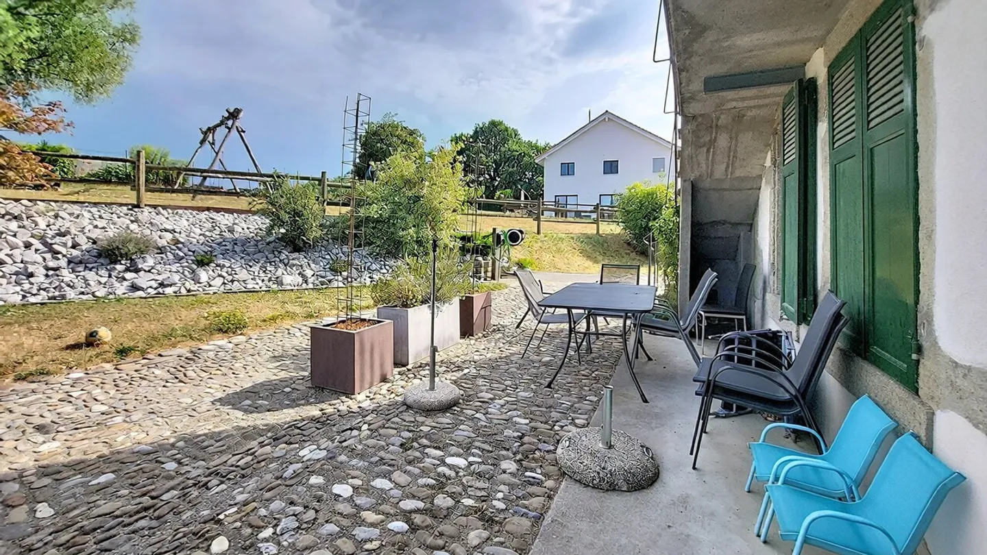 5-room apartment of approx. 122 m2 on the ground floor in Forel / FR - Photo 12 of 13