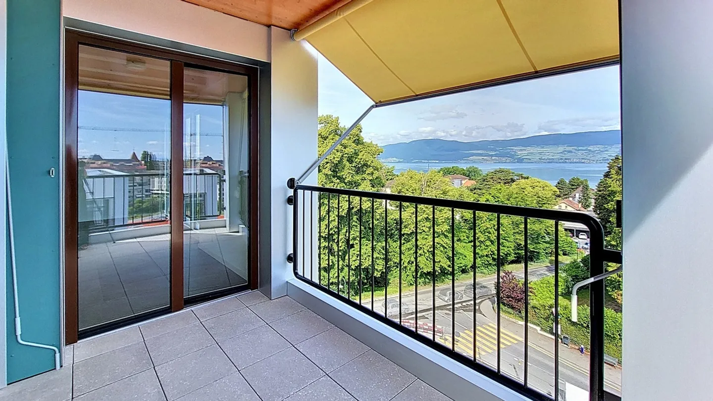 Appartement 3.5 p. avec magnifique vue sur le lac à Estavayer-le-Lac - Foto 7 von 13