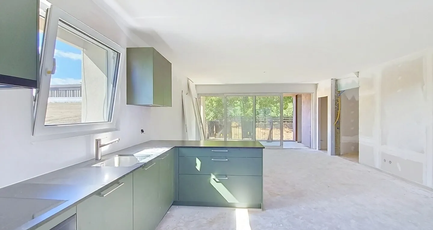 3 ville contigue 5.5 stanze con giardino privato a Dompierre - Foto 1 di 13