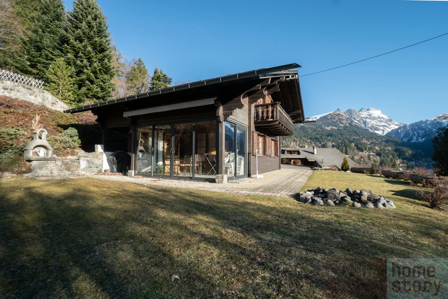 Chalet a Gryon con terreno, tranquillo, vicino agli impianti sciistici, residenza secondaria - Foto 6 di 13