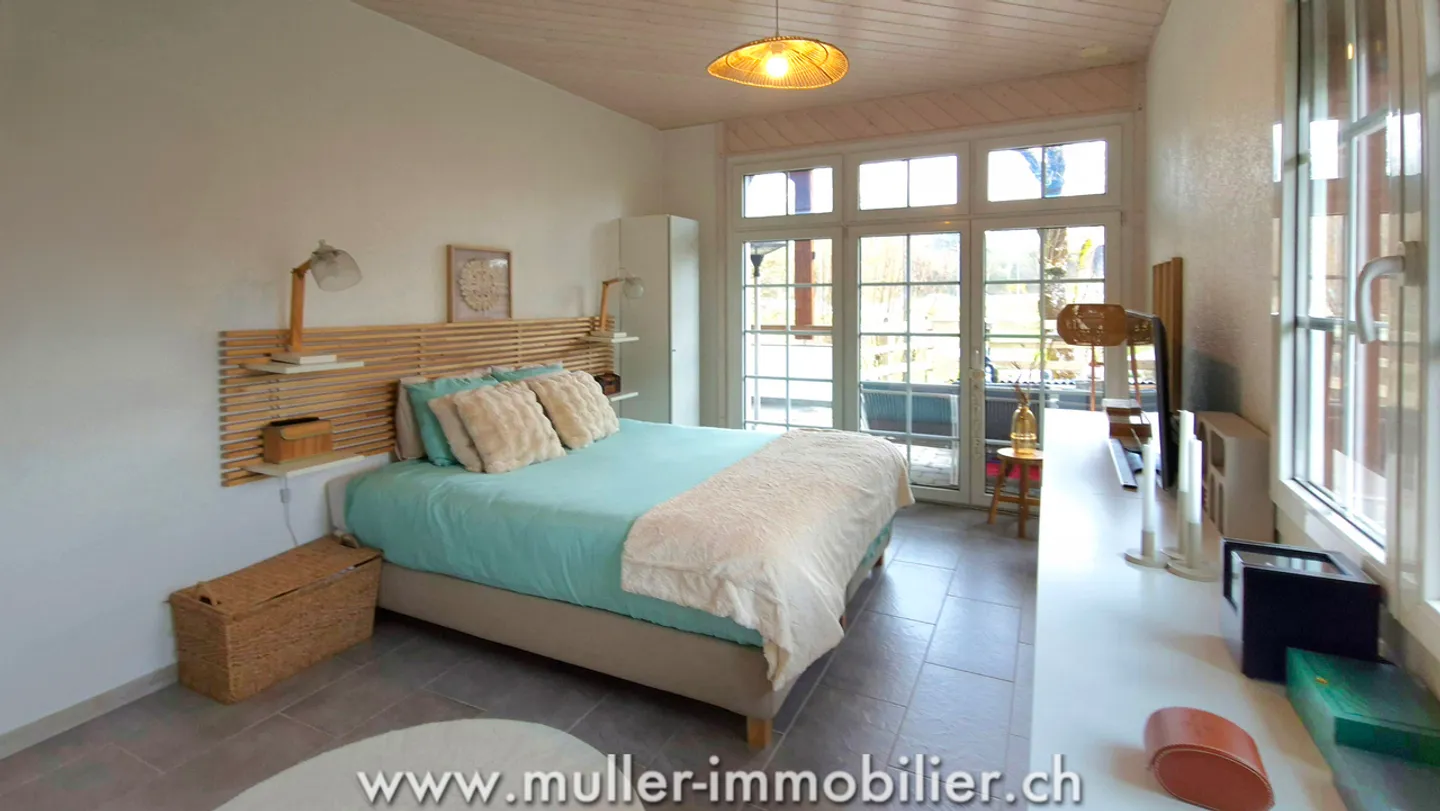 Appartement rénové avec jardin dans un ancien moulin, à Carrouge VD - Photo 7 sur 13