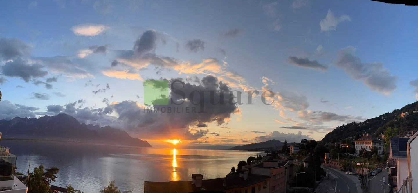Appartement lumineux avec terrasse et vue spectaculaire sur le lac - Photo 5 sur 5