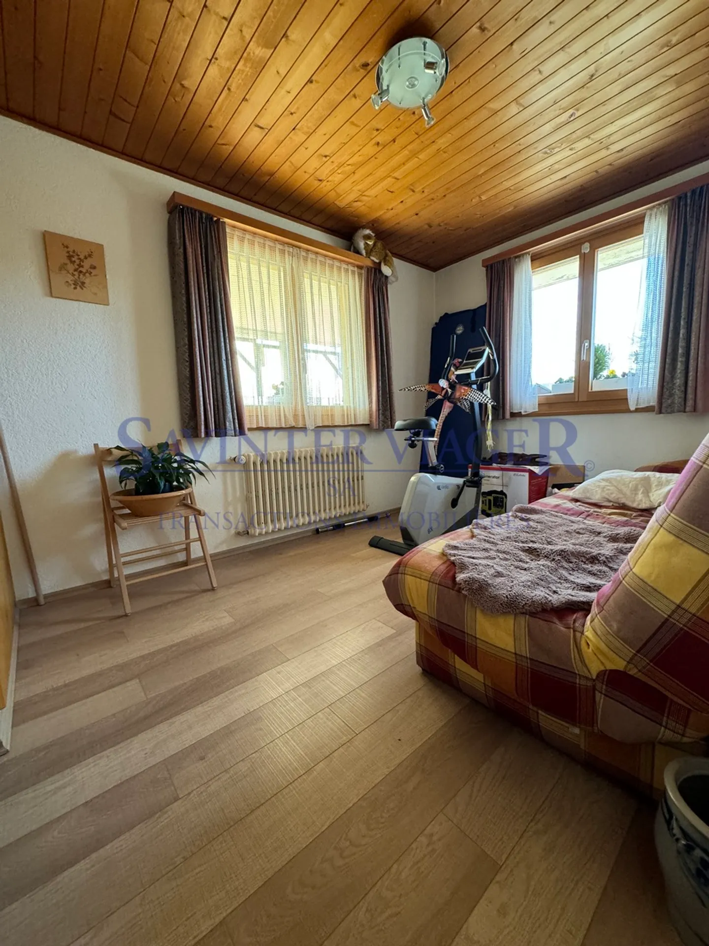 Les Bioux, Lago di Joux, Chalet - Viager occupato - Foto 5 di 13