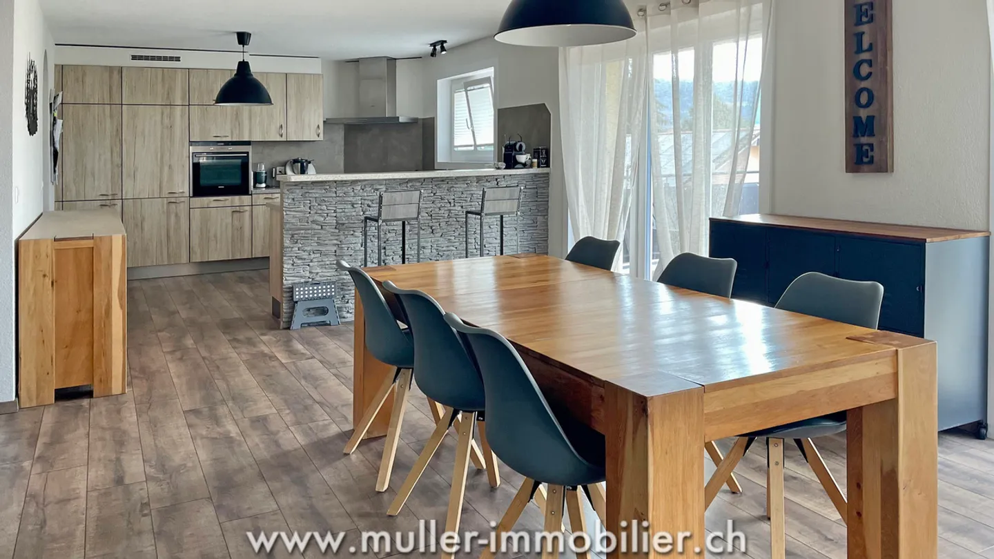 Very beautiful detached villa between Bulle and Oron-la-Ville - Photo 5 of 13