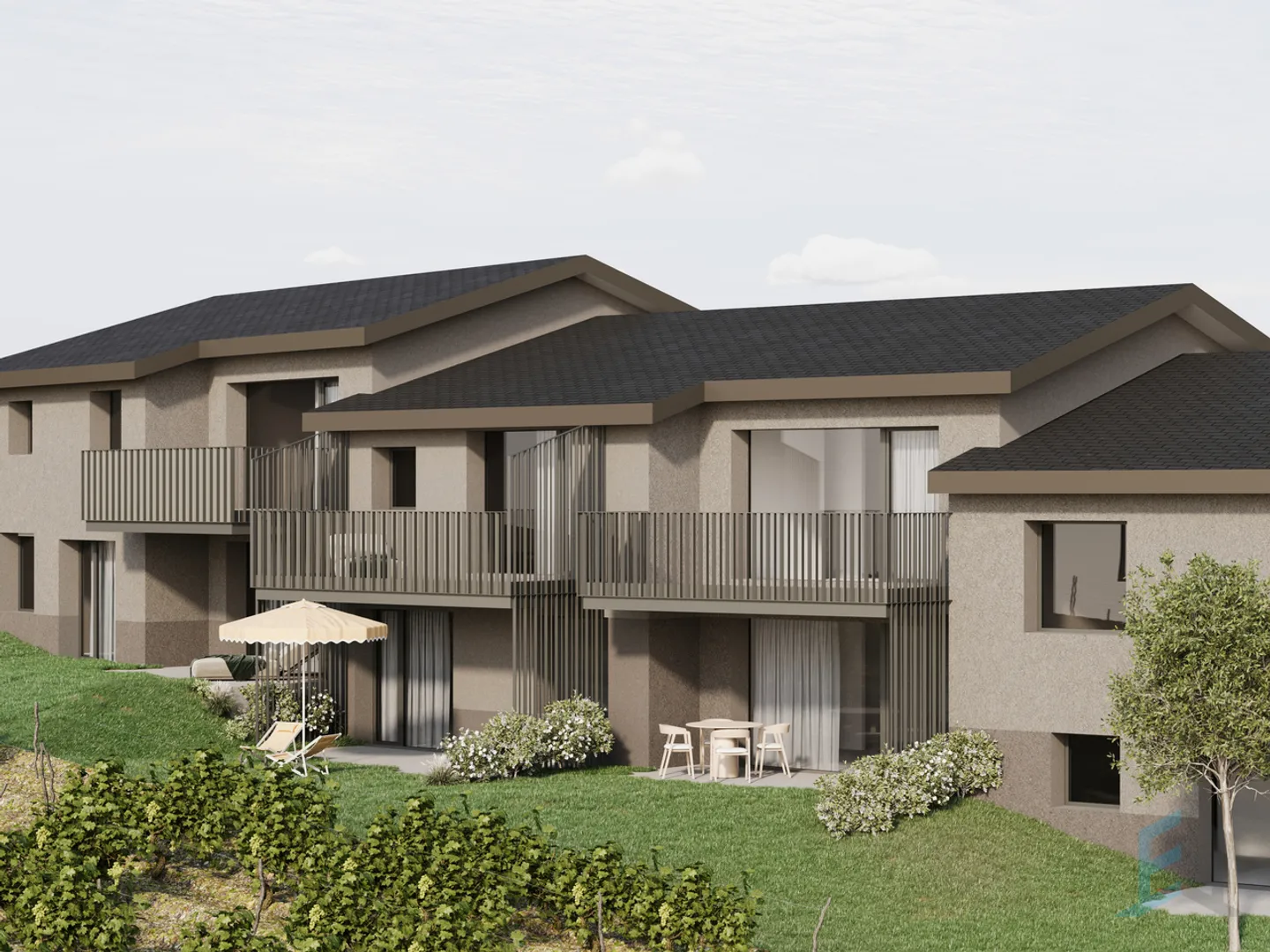 Wunderschöne 4 ½-Zimmer-Wohnung in einem Projekt mit 7 Einheiten in Villa - Foto 6 von 7