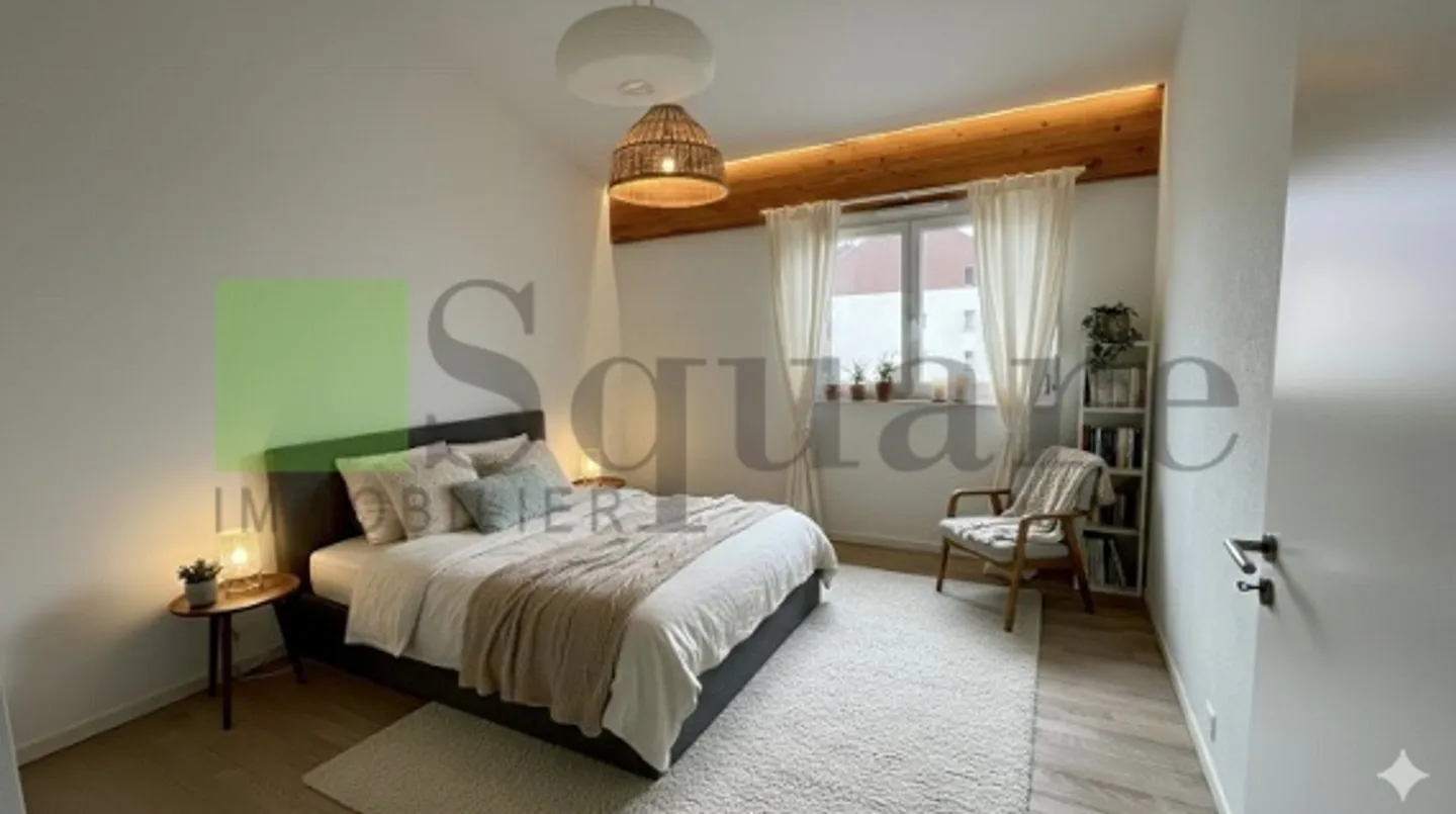 Magnifique appartement en attique de 4.5 pièces - terrasse panoramique - Photo 5 sur 6