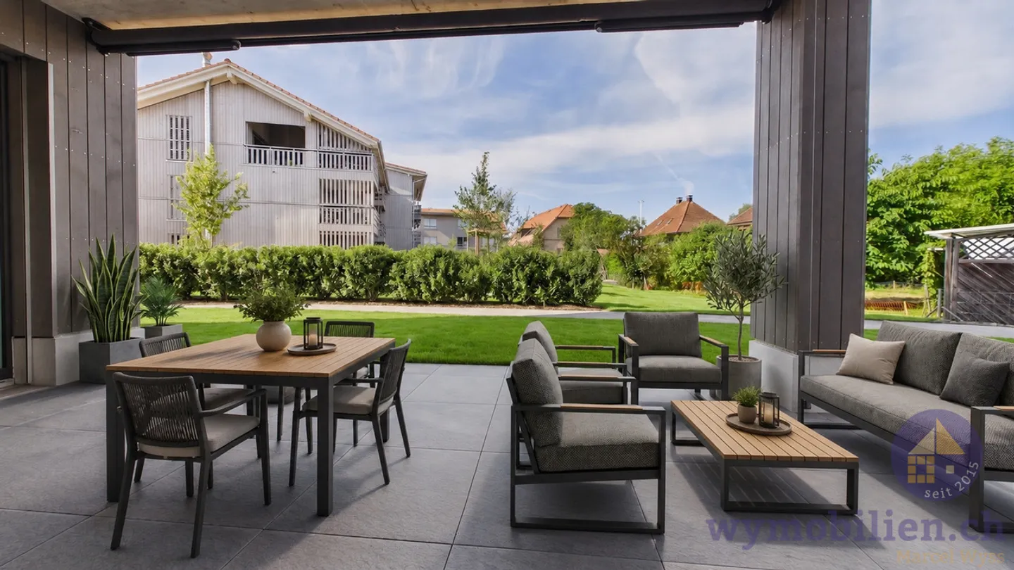 Privater Gartenbereich - 4.5 Zimmer, 2 Bäder - Foto 6 di 13