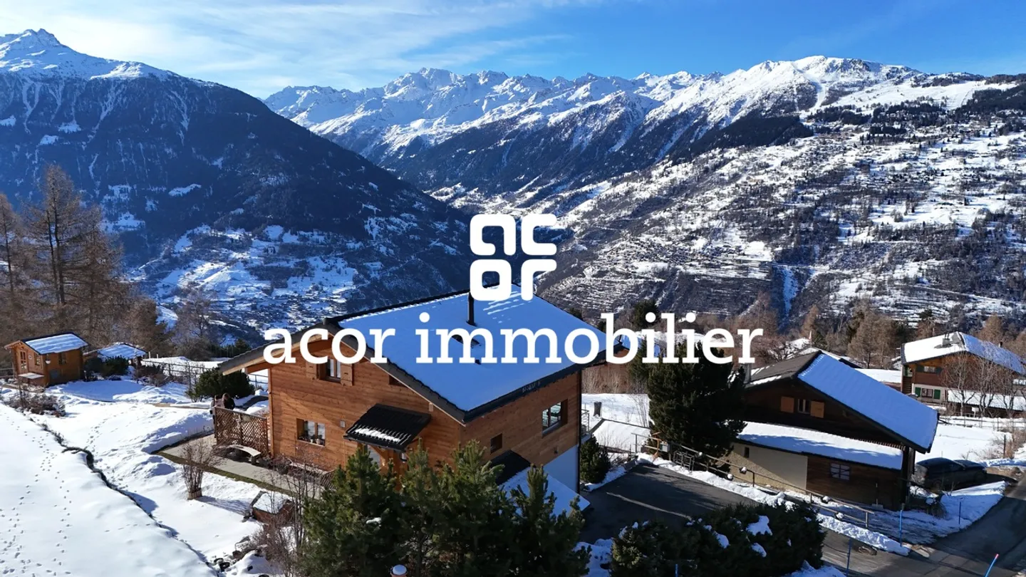 Magnifique chalet lumineux en résidence principale à Mase! - Photo 1 sur 6