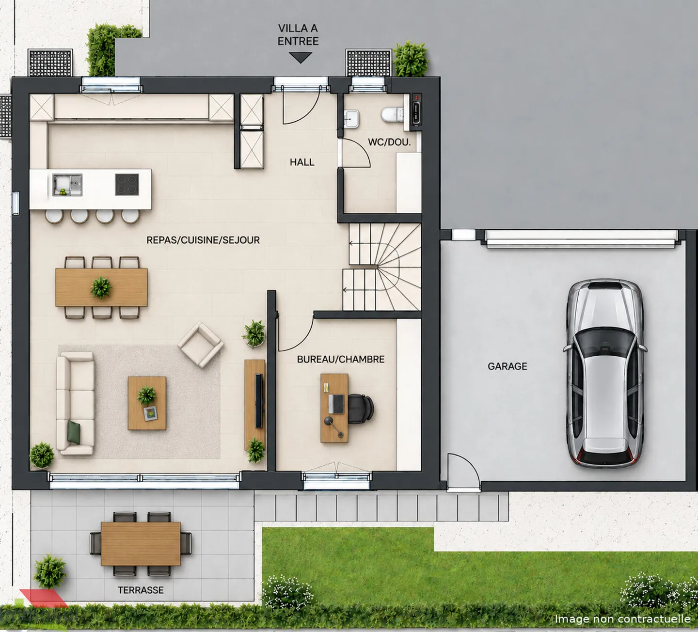 New promotion in Thierrens - Family villas 6.5p with garden - Photo 7 of 9