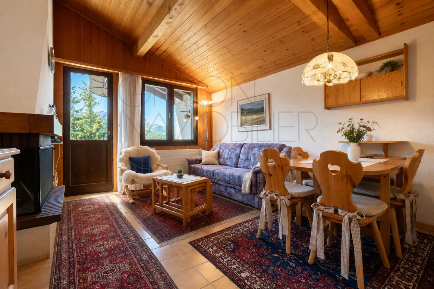 2,5-Zimmer-Wohnung in Arsets mit Balkon und Dachboden - Foto 1 von 12
