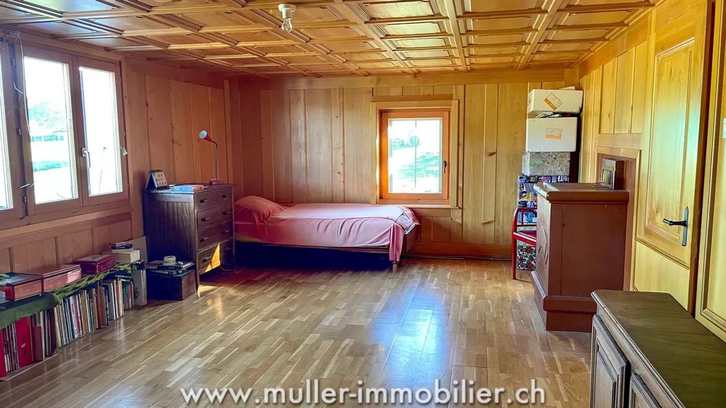 Charmantes Haus mit Blick auf die Felder, nahe Romont! - Foto 4 von 13