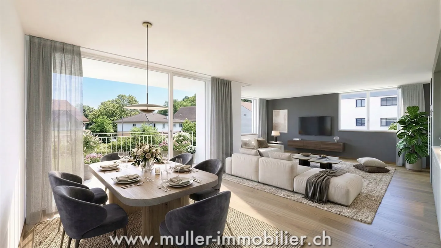 Schöne Familienwohnung mit Balkon - Foto 2 von 13