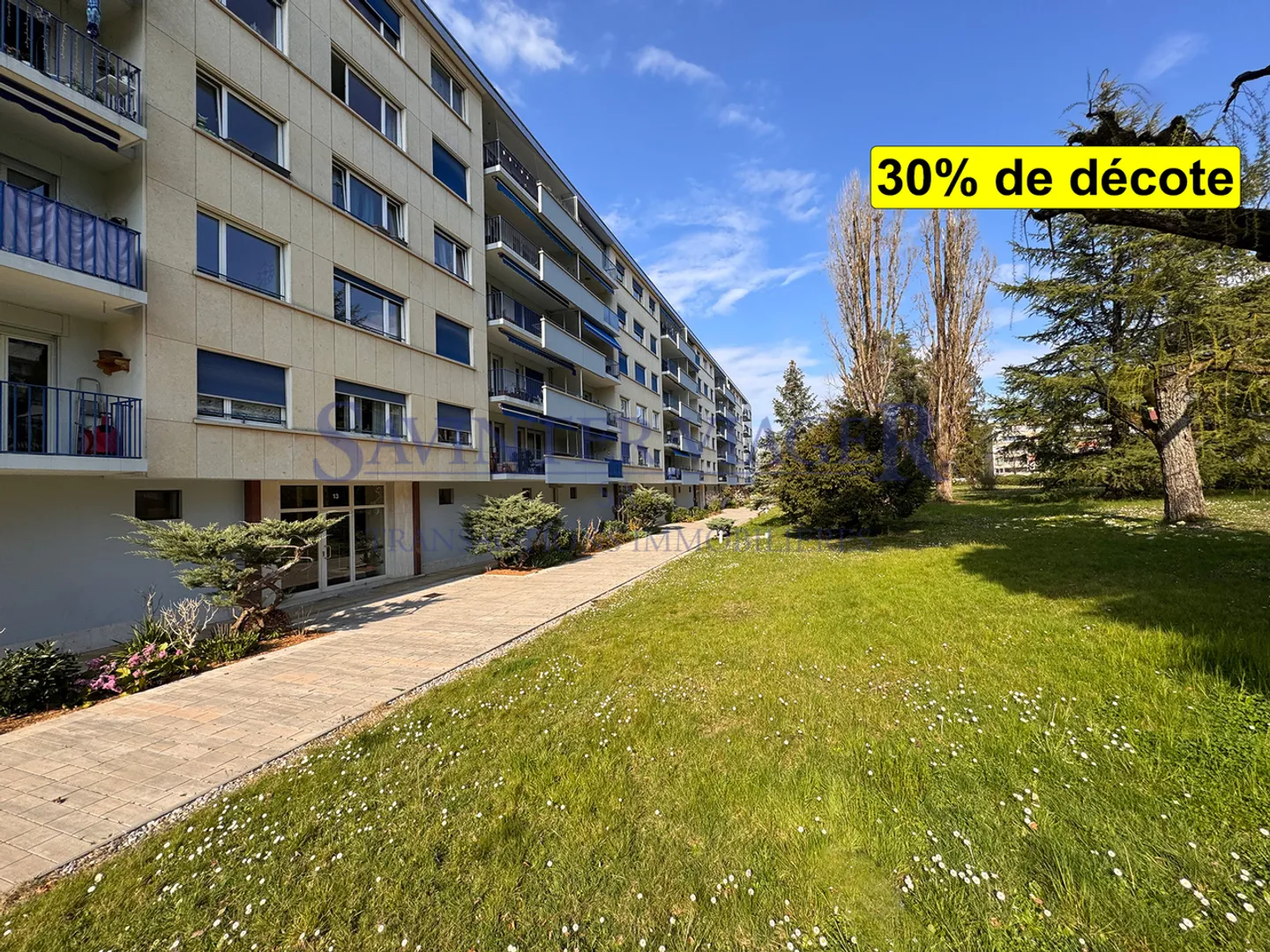 Meyrin, Helle Wohnung im obersten Stock - Besetzter Viager - Foto 2 von 13